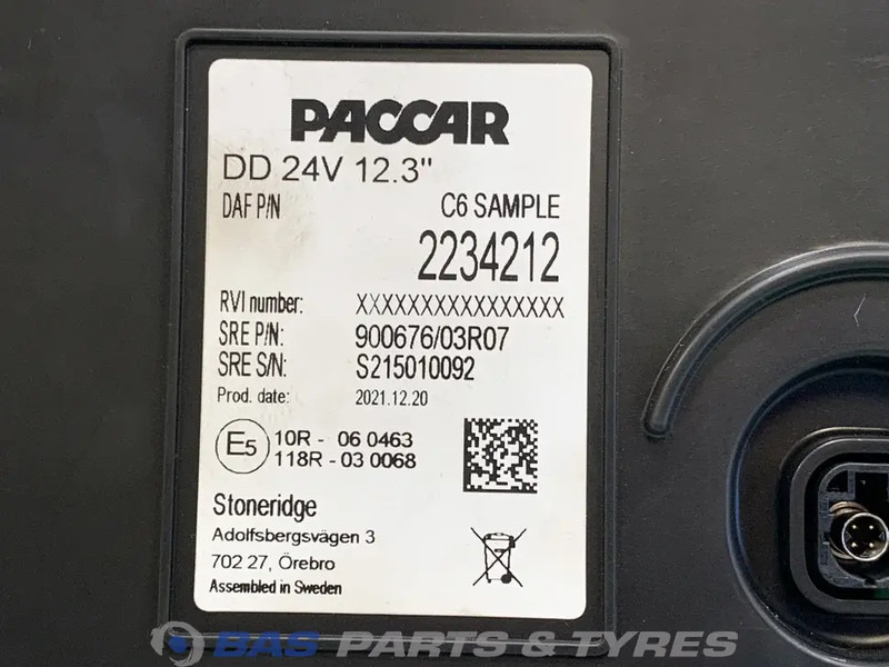 DAF XF G2 Instrumentenpaneel DAF 2234212 - Prietaisų skydas - Sunkvežimis: foto 3 DAF XF G2 Instrumentenpaneel DAF 2234212 - Prietaisų skydas - Sunkvežimis: foto 3