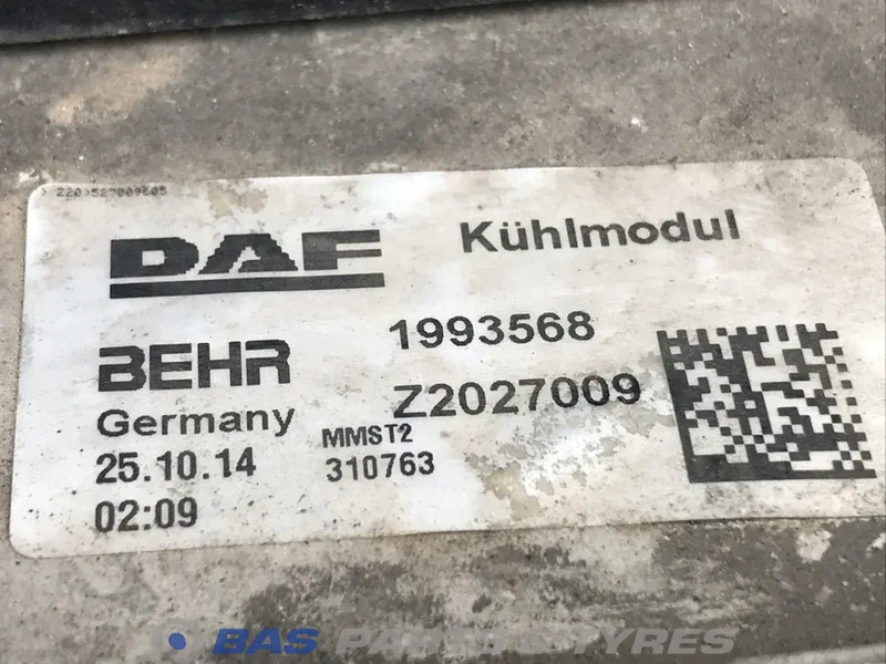 DAF XF106 Koelerpakket DAF MX13 375 H1 1909450 - Radiatorius - Sunkvežimis: foto 4 DAF XF106 Koelerpakket DAF MX13 375 H1 1909450 - Radiatorius - Sunkvežimis: foto 4