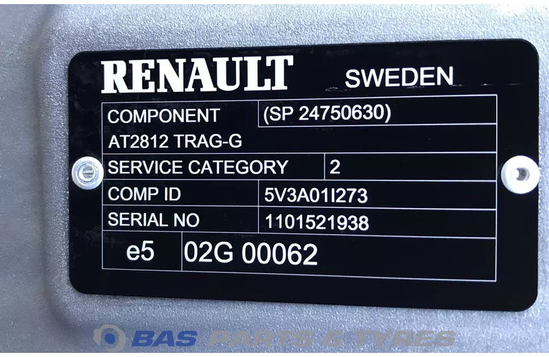 Renault T-Serie Evolution Renault AT2812G Optidrive Versnellingsbak 7420483506 - Pavarų dėžė - Sunkvežimis: foto 5 Renault T-Serie Evolution Renault AT2812G Optidrive Versnellingsbak 7420483506 - Pavarų dėžė - Sunkvežimis: foto 5