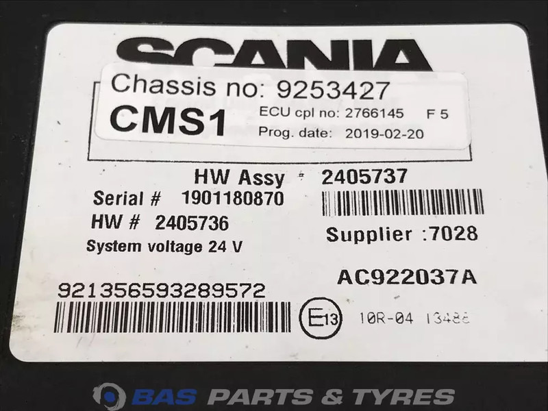 Scania - Elektros sistema - Sunkvežimis: foto 3 Scania - Elektros sistema - Sunkvežimis: foto 3
