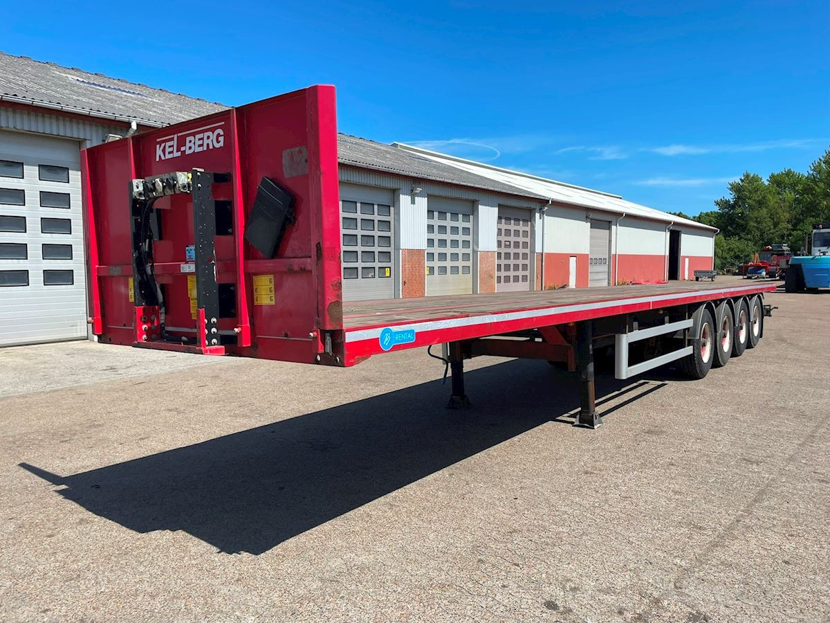 Kel-Berg D106V - Platforminė/ Bortinė puspriekabė: foto 3 Kel-Berg D106V - Platforminė/ Bortinė puspriekabė: foto 3