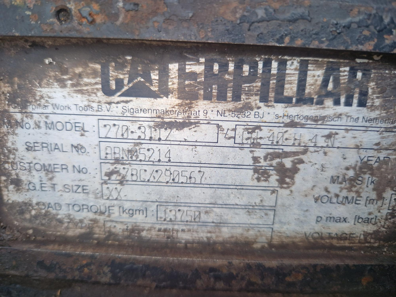 ENGANCHE RAPIDO HIDRAULICO CAT CW40 - Greita jungtis - Statybinė technika: foto 2 ENGANCHE RAPIDO HIDRAULICO CAT CW40 - Greita jungtis - Statybinė technika: foto 2