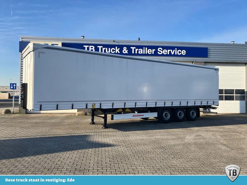 Kässbohrer SCS X / 90 - 12 / 27 Schuifzeilen met twee liftassen en hefdak 500mm - Tentinė puspriekabė: foto 1 Kässbohrer SCS X / 90 - 12 / 27 Schuifzeilen met twee liftassen en hefdak 500mm - Tentinė puspriekabė: foto 1