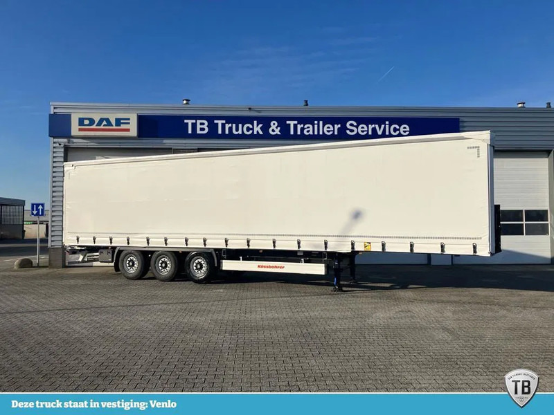 Kässbohrer SCS X / 90 - 12 /27 met hefdak en twee liftassen - Tentinė puspriekabė: foto 1 Kässbohrer SCS X / 90 - 12 /27 met hefdak en twee liftassen - Tentinė puspriekabė: foto 1