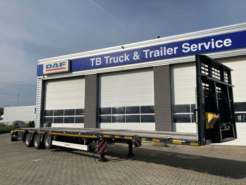 Kässbohrer SPA M3 / 1N - 18 / 27 Heavy Duty uitschuifbare vlakke mega trailer met liftas, rongen en oprijplaten - Furgonas puspriekabė: foto 3 Kässbohrer SPA M3 / 1N - 18 / 27 Heavy Duty uitschuifbare vlakke mega trailer met liftas, rongen en oprijplaten - Furgonas puspriekabė: foto 3
