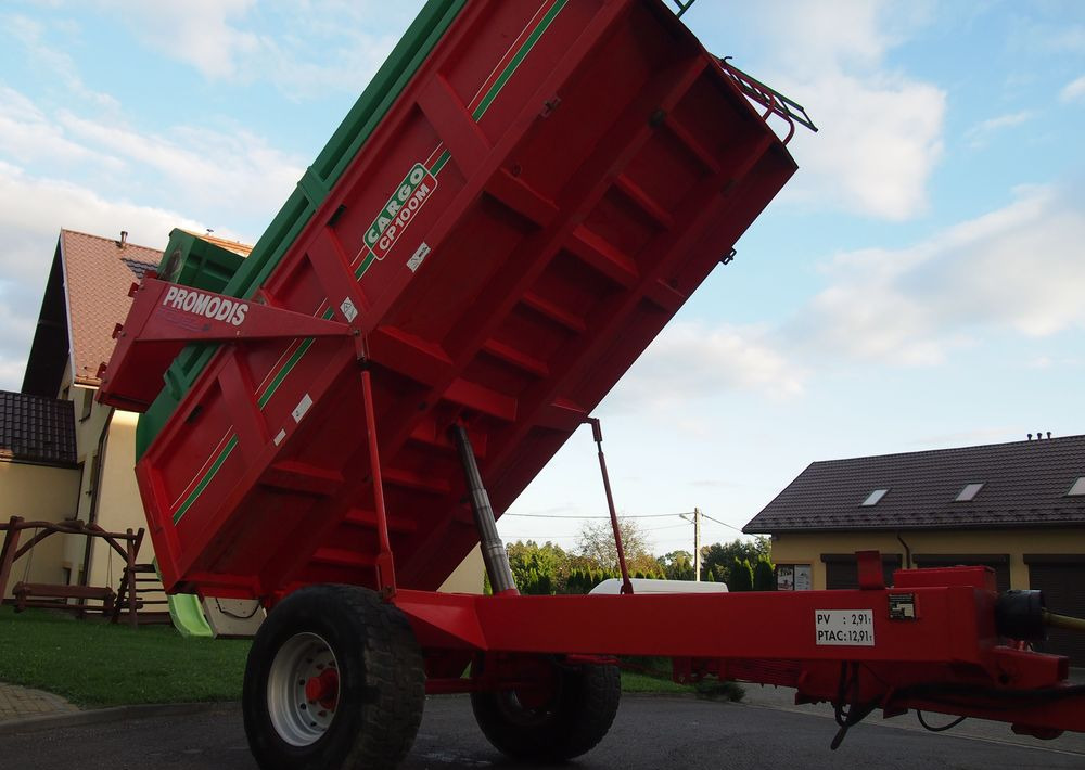 Przyczepa Cargo CP100M 2000 Przyczepa rolnicze wywrotka CARGO - Savivartė traktorinė priekaba: foto 4 Przyczepa Cargo CP100M 2000 Przyczepa rolnicze wywrotka CARGO - Savivartė traktorinė priekaba: foto 4