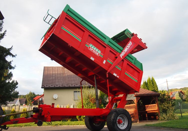 Przyczepa Cargo CP100M 2000 Przyczepa rolnicze wywrotka CARGO - Savivartė traktorinė priekaba: foto 1 Przyczepa Cargo CP100M 2000 Przyczepa rolnicze wywrotka CARGO - Savivartė traktorinė priekaba: foto 1