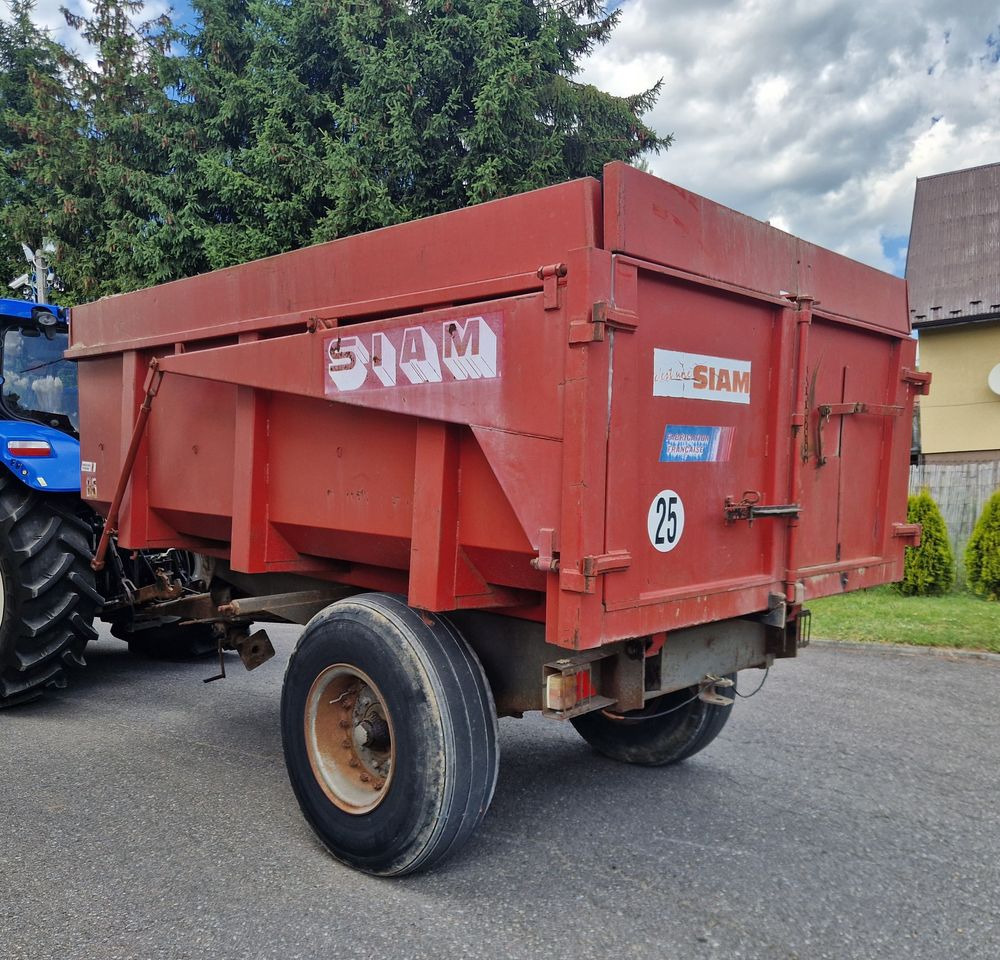 Traktorinė priekaba Przyczepa Siam B 105 1995 DMC 13000: foto 6
