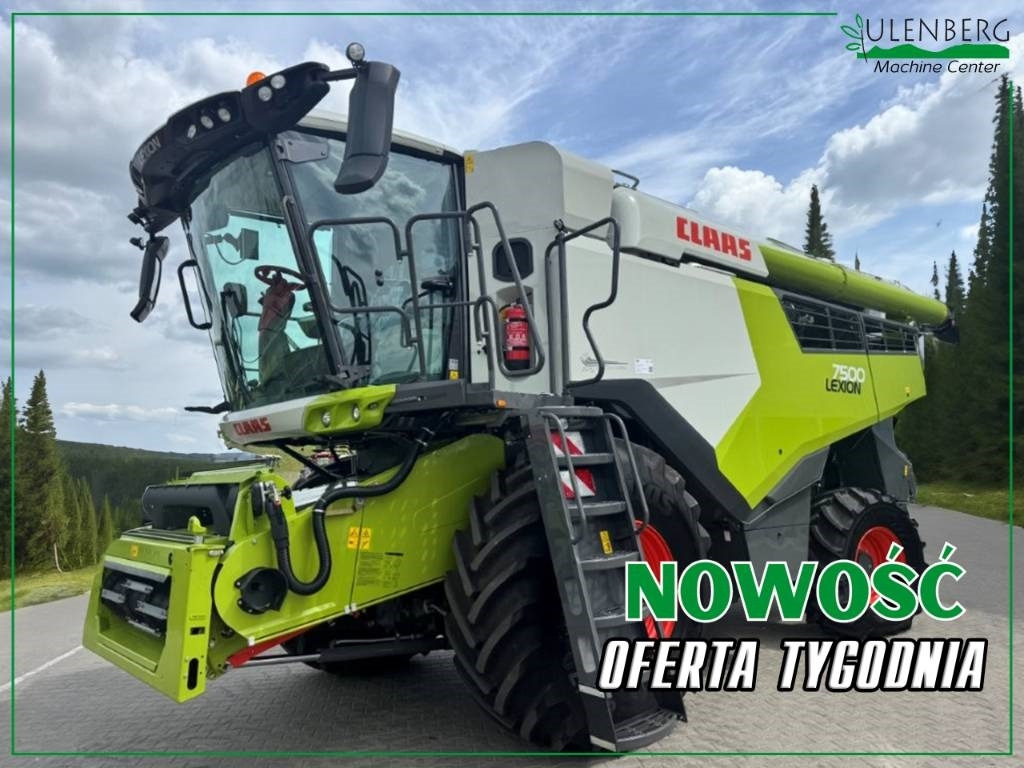 Claas LEXION 7500 +VARIO 930 + WÓZEK - Derliaus nuėmimo kombainas: foto 1 Claas LEXION 7500 +VARIO 930 + WÓZEK - Derliaus nuėmimo kombainas: foto 1
