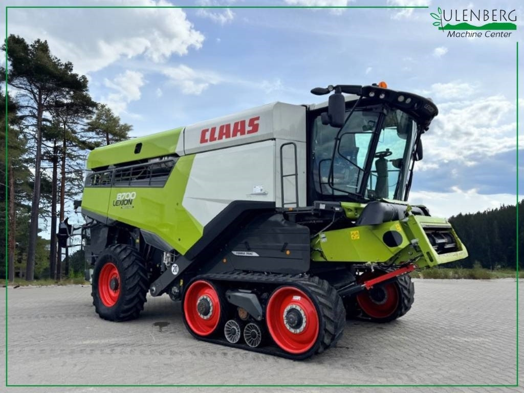 Claas Lexion 8700 Terra Trac - Derliaus nuėmimo kombainas: foto 1 Claas Lexion 8700 Terra Trac - Derliaus nuėmimo kombainas: foto 1