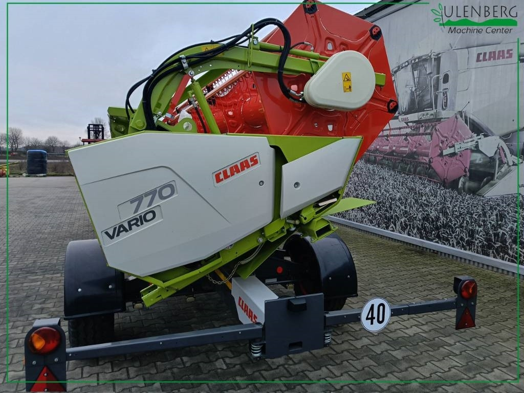 Nauja Įranga už kombainai Claas Vario 770: foto 8