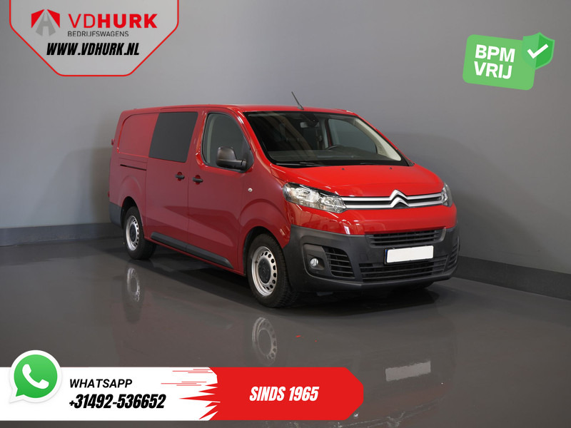 Citroën Jumpy 2.0 HDI 120 pk L3 DC Dubbel Cabine BPM VRIJ! 2x Schuifdeur/ 2.5t Trekverm./ PDC/ Cruise/ Airco - Mažas furgonas, Komercinis automobilis su dviguba kabina: foto 1 Citroën Jumpy 2.0 HDI 120 pk L3 DC Dubbel Cabine BPM VRIJ! 2x Schuifdeur/ 2.5t Trekverm./ PDC/ Cruise/ Airco - Mažas furgonas, Komercinis automobilis su dviguba kabina: foto 1