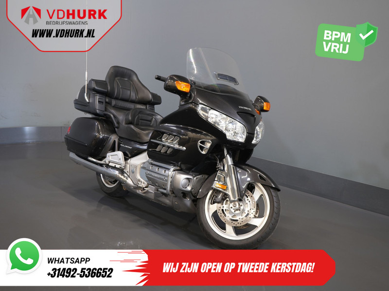 Honda GL 1800 GoldWing MARGE/ Koffers/ Cruise/ Topkoffer/ Navi/ Radio - Motociklas: foto 1 Honda GL 1800 GoldWing MARGE/ Koffers/ Cruise/ Topkoffer/ Navi/ Radio - Motociklas: foto 1