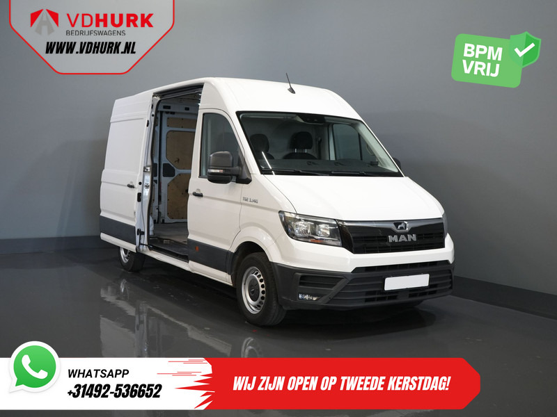 Krovininis mikroautobusas MAN TGE 3.140 140 pk 2.0 TDI DSG Aut. L3H3 EXPORT ONLY 270Gr.Deuren/ Gev.Stoel/ Navi/ Carplay/ Camera/ Cruise/ Trekhaak/ Airco: foto 8