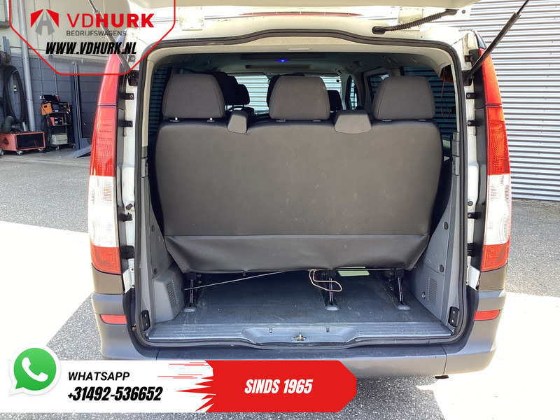 Mercedes-Benz Vito 109 CDI EXPORT ONLY (€8.349 Incl. BTW/BPM Vrij!) 9 Persoons/ Kombi/ Combi/ 9P/ Sidebars/ Camera/ Trekhaak/ Airco - Mikroautobusas, Keleivinis furgonas: foto 5 Mercedes-Benz Vito 109 CDI EXPORT ONLY (€8.349 Incl. BTW/BPM Vrij!) 9 Persoons/ Kombi/ Combi/ 9P/ Sidebars/ Camera/ Trekhaak/ Airco - Mikroautobusas, Keleivinis furgonas: foto 5