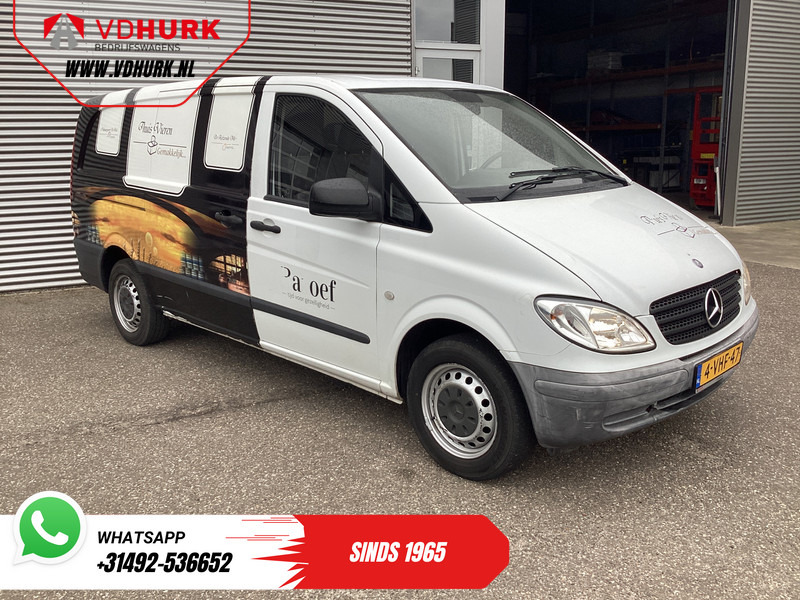 Mercedes-Benz Vito 109 CDI EXPORT ONLY NL Auto/ APK 07-2026/ Camera/ 3 Pers./ Trekhaak - Mažas furgonas: foto 1 Mercedes-Benz Vito 109 CDI EXPORT ONLY NL Auto/ APK 07-2026/ Camera/ 3 Pers./ Trekhaak - Mažas furgonas: foto 1