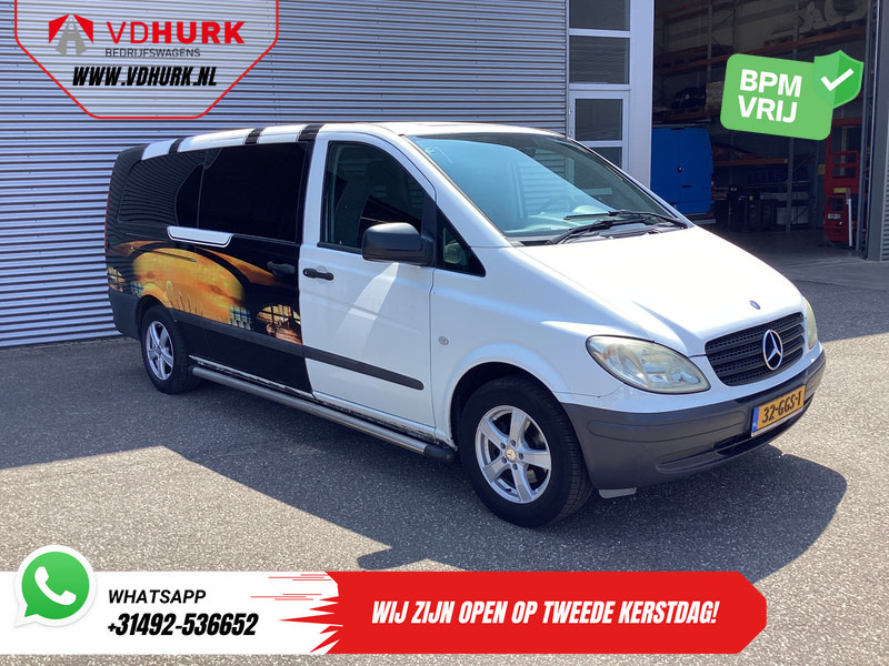 Mercedes-Benz Vito 109 CDI L3 EXPORT ONLY (€7.744,- Incl. BTW/BPM Vrij!) 9 Persoons/ Kombi/ Combi/ 9P/ Sidebars/ Camera/ Trekhaak/ Airco - Mikroautobusas, Keleivinis furgonas: foto 1 Mercedes-Benz Vito 109 CDI L3 EXPORT ONLY (€7.744,- Incl. BTW/BPM Vrij!) 9 Persoons/ Kombi/ Combi/ 9P/ Sidebars/ Camera/ Trekhaak/ Airco - Mikroautobusas, Keleivinis furgonas: foto 1