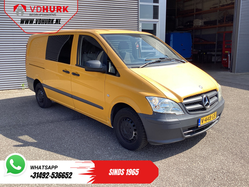 Mercedes-Benz Vito 113 CDI L2 DC Dubbel Cabine EXPORT ONLY Airco/ Cruise/ Trekhaak - Mažas furgonas, Komercinis automobilis su dviguba kabina: foto 1 Mercedes-Benz Vito 113 CDI L2 DC Dubbel Cabine EXPORT ONLY Airco/ Cruise/ Trekhaak - Mažas furgonas, Komercinis automobilis su dviguba kabina: foto 1
