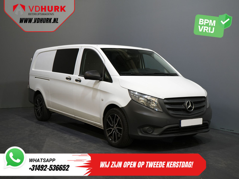 Mercedes-Benz Vito 114 CDI Aut. L3 XL EXPORT ONLY 2x Schuifdeur/ LMV/ Cruise/ Airco/ Trekhaak - Mažas furgonas: foto 1 Mercedes-Benz Vito 114 CDI Aut. L3 XL EXPORT ONLY 2x Schuifdeur/ LMV/ Cruise/ Airco/ Trekhaak - Mažas furgonas: foto 1