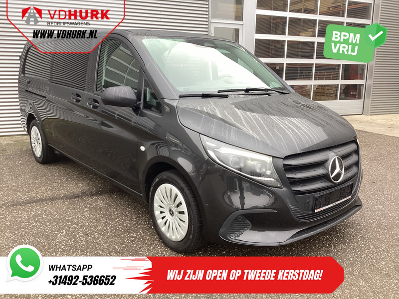 Mercedes-Benz Vito 116 CDI Aut. L3 DC Dubbel Cabine BPM VRIJ! 6 Pers./ 2xSchuifdeur/ LED/ Stoelverw./ 270Gr. Deuren/ Carplay/ Camera/ Cruise/ Trekh - Krovininis mikroautobusas, Komercinis automobilis su dviguba kabina: foto 1 Mercedes-Benz Vito 116 CDI Aut. L3 DC Dubbel Cabine BPM VRIJ! 6 Pers./ 2xSchuifdeur/ LED/ Stoelverw./ 270Gr. Deuren/ Carplay/ Camera/ Cruise/ Trekh - Krovininis mikroautobusas, Komercinis automobilis su dviguba kabina: foto 1