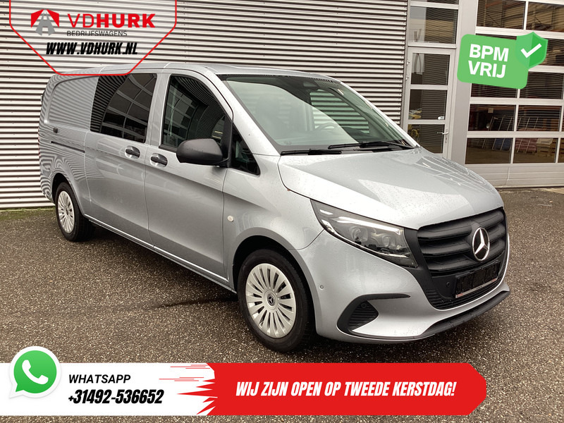 Mercedes-Benz Vito 116 CDI Aut. L3 DC Dubbel Cabine BPM VRIJ! 6 Pers./ 2xSchuifdeur/ LED/ Stoelverw./ 270Gr. Deuren/ Carplay/ Camera/ Cruise/ Trekh - Krovininis mikroautobusas, Komercinis automobilis su dviguba kabina: foto 1 Mercedes-Benz Vito 116 CDI Aut. L3 DC Dubbel Cabine BPM VRIJ! 6 Pers./ 2xSchuifdeur/ LED/ Stoelverw./ 270Gr. Deuren/ Carplay/ Camera/ Cruise/ Trekh - Krovininis mikroautobusas, Komercinis automobilis su dviguba kabina: foto 1