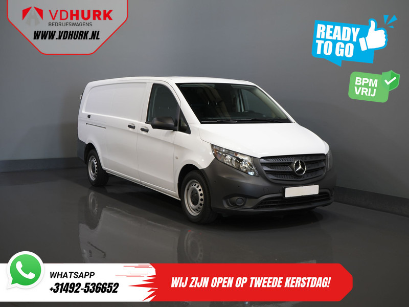 Mercedes-Benz Vito 116 CDI Aut. L3 XL BPM VRIJ! Carplay/ Stoelverw./ 270Gr. Deuren/ Cruise/ Airco/ Navi/ Camera/ PDC - Mažas furgonas: foto 1 Mercedes-Benz Vito 116 CDI Aut. L3 XL BPM VRIJ! Carplay/ Stoelverw./ 270Gr. Deuren/ Cruise/ Airco/ Navi/ Camera/ PDC - Mažas furgonas: foto 1