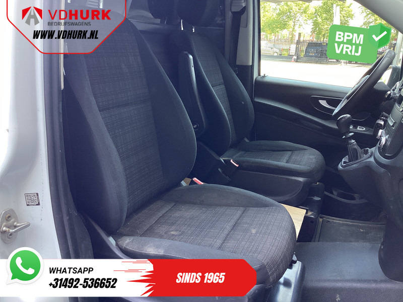 Krovininis mikroautobusas Mercedes-Benz Vito 116 CDI L3 XL EXPORT ONLY 2xSchuifdeur/ Standkachel/ Stoelverw./ Cruise/ Airco/ Trekhaak: foto 12