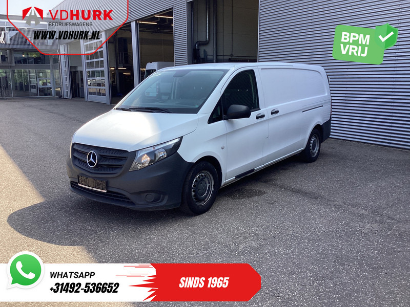 Krovininis mikroautobusas Mercedes-Benz Vito 116 CDI L3 XL EXPORT ONLY 2xSchuifdeur/ Standkachel/ Stoelverw./ Cruise/ Airco/ Trekhaak: foto 8