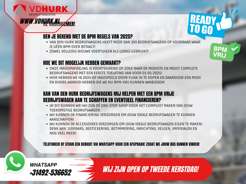 Krovininis mikroautobusas Opel Movano 35 2.2 CDTI 140 pk Aut. ZF L2H2 BPM VRIJ! Virtual Cockpit/ Carplay/ Climate/ 270Gr. Deuren/ Navi/ Camera/ Cruise/ PDC/ DAB: foto 8