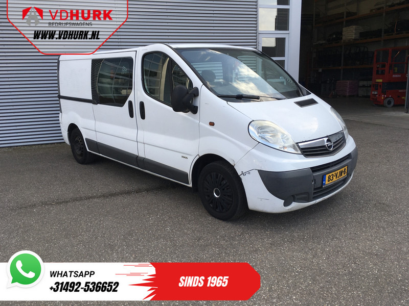 Opel Vivaro 2.0 CDTI 115pk L2 DC Dubbel Cabine EXPORT ONLY APK 01-2026/ 6 Pers./ Airco/ Trekhaak - Mažas furgonas, Komercinis automobilis su dviguba kabina: foto 1 Opel Vivaro 2.0 CDTI 115pk L2 DC Dubbel Cabine EXPORT ONLY APK 01-2026/ 6 Pers./ Airco/ Trekhaak - Mažas furgonas, Komercinis automobilis su dviguba kabina: foto 1