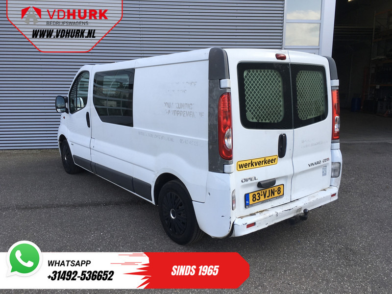 Opel Vivaro 2.0 CDTI 115pk L2 DC Dubbel Cabine EXPORT ONLY APK 01-2026/ 6 Pers./ Airco/ Trekhaak - Mažas furgonas, Komercinis automobilis su dviguba kabina: foto 2 Opel Vivaro 2.0 CDTI 115pk L2 DC Dubbel Cabine EXPORT ONLY APK 01-2026/ 6 Pers./ Airco/ Trekhaak - Mažas furgonas, Komercinis automobilis su dviguba kabina: foto 2