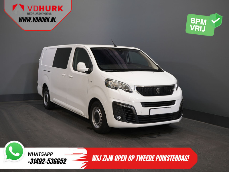 Peugeot Expert 2.0 HDI 125 pk Aut. DC Dubbel Cabine Navi/ Camera / Cruise/ Airco/ Trekhaak /PDC /Carplay - Mažas furgonas, Komercinis automobilis su dviguba kabina: foto 1 Peugeot Expert 2.0 HDI 125 pk Aut. DC Dubbel Cabine Navi/ Camera / Cruise/ Airco/ Trekhaak /PDC /Carplay - Mažas furgonas, Komercinis automobilis su dviguba kabina: foto 1