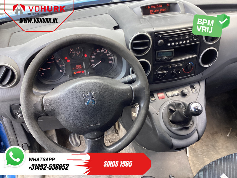 Mažas furgonas Peugeot Partner 1.6 HDI 90 pk EXPORT ONLY NL Auto/ 3 Pers./ Airco/ Trekhaak: foto 11
