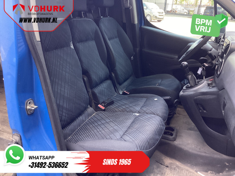 Mažas furgonas Peugeot Partner 1.6 HDI 90 pk EXPORT ONLY NL Auto/ 3 Pers./ Airco/ Trekhaak: foto 10