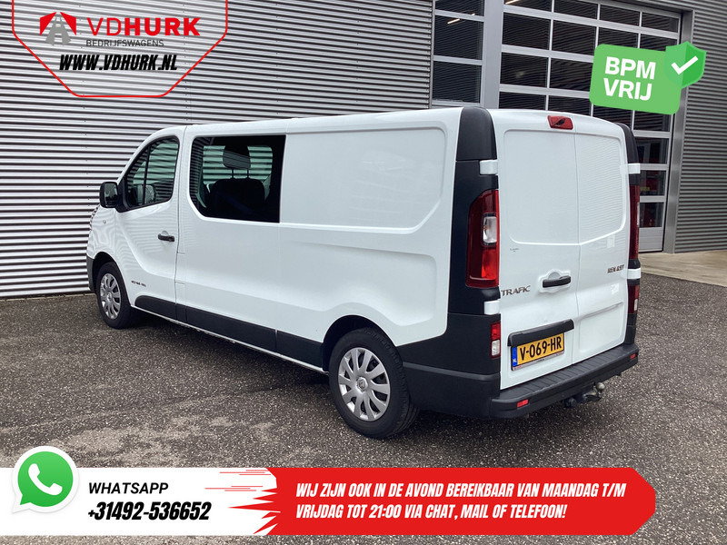 Renault Trafic 1.6 dCi 125 pk L2 DC Dubbel Cabine BPM VRIJ NL Auto/ Camera/ Cruise/ Navi/ Airco/ Trekhaak - Mažas furgonas, Komercinis automobilis su dviguba kabina: foto 2 Renault Trafic 1.6 dCi 125 pk L2 DC Dubbel Cabine BPM VRIJ NL Auto/ Camera/ Cruise/ Navi/ Airco/ Trekhaak - Mažas furgonas, Komercinis automobilis su dviguba kabina: foto 2