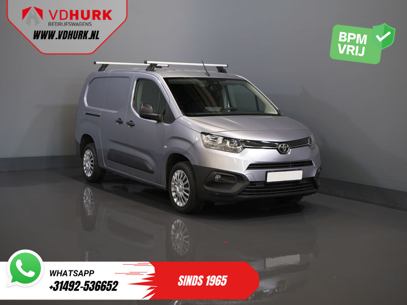 Toyota PROACE CITY 1.2 Turbo 130 pk Benzine Aut. BPM VRIJ! 3Pers./ Carplay/ Camera/ Cruise/ PDC/ Trekhaak - Krovininis mikroautobusas: foto 1 Toyota PROACE CITY 1.2 Turbo 130 pk Benzine Aut. BPM VRIJ! 3Pers./ Carplay/ Camera/ Cruise/ PDC/ Trekhaak - Krovininis mikroautobusas: foto 1