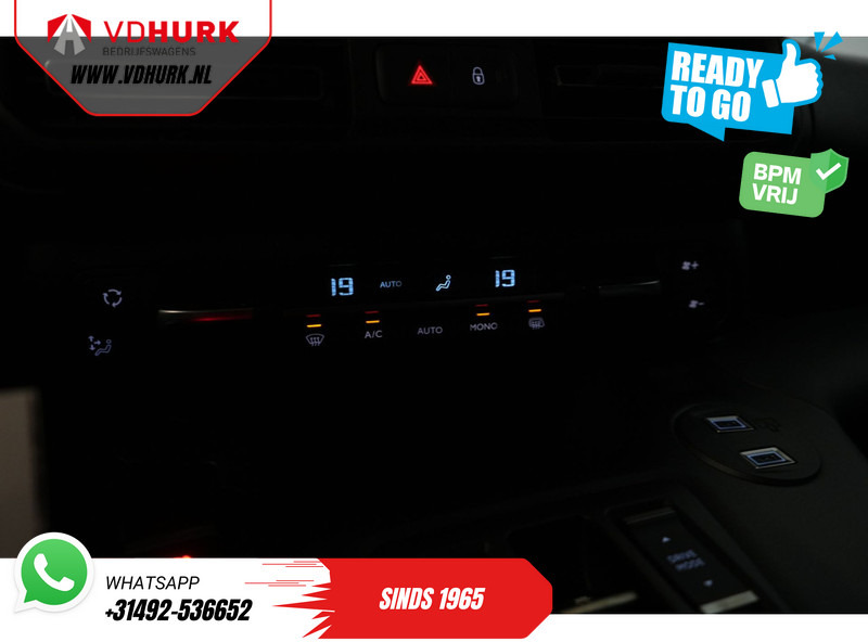 Mažas furgonas Toyota PROACE CITY 1.5 130 pk Aut. L2 BPM VRIJ! LED/ Virtual Cockpit/ 3 pers./ Carplay/ Camera/ Climate/ PDC/ Cruise: foto 18