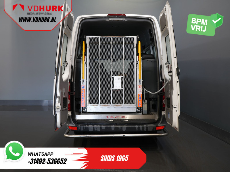 Volkswagen Crafter 35 2.0 TDI L3H2 EXPORT ONLY! €9.559 incl BTW/BPM Rolstoellift/ 9 Pers/ 9P/ Sidebars/ Rearbar/ Airco - Mikroautobusas, Keleivinis furgonas: foto 5 Volkswagen Crafter 35 2.0 TDI L3H2 EXPORT ONLY! €9.559 incl BTW/BPM Rolstoellift/ 9 Pers/ 9P/ Sidebars/ Rearbar/ Airco - Mikroautobusas, Keleivinis furgonas: foto 5