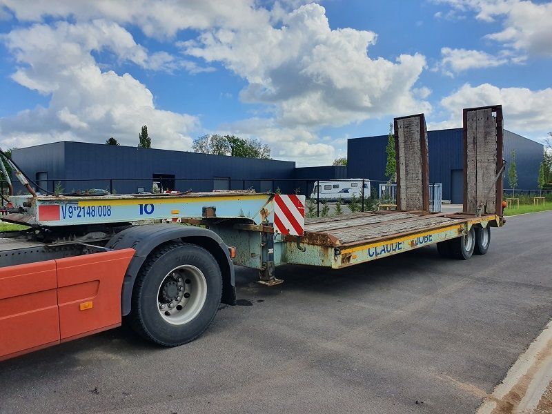 Žemo profilio platforma puspriekabė EIDAL oplegger: foto 1
