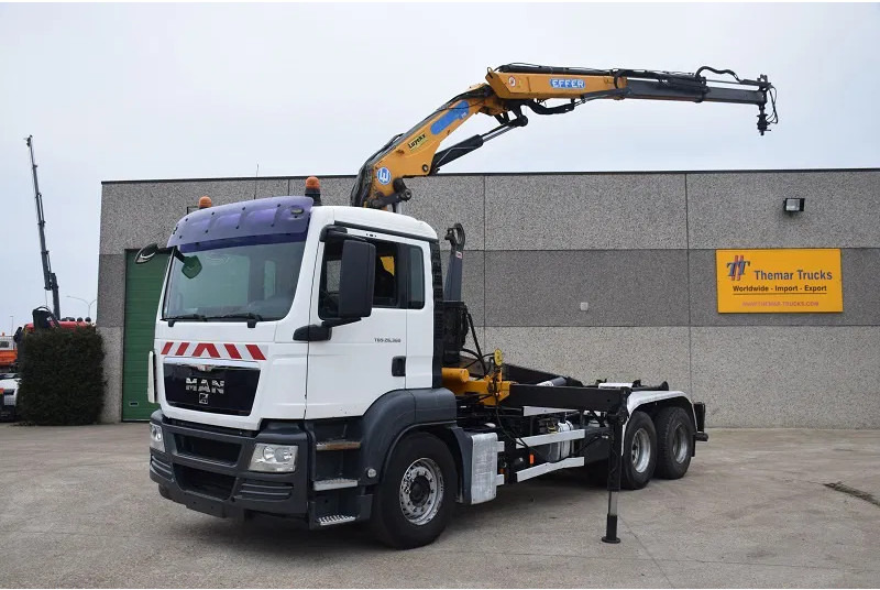 MAN TGS 26.360 - Hook-lift sunkvežimis, Sunkvežimis su kranu: foto 2 MAN TGS 26.360 - Hook-lift sunkvežimis, Sunkvežimis su kranu: foto 2