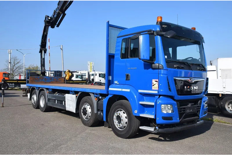 MAN TGS 35.500 Hydrodrive - Sunkvežimis su kranu: foto 1 MAN TGS 35.500 Hydrodrive - Sunkvežimis su kranu: foto 1