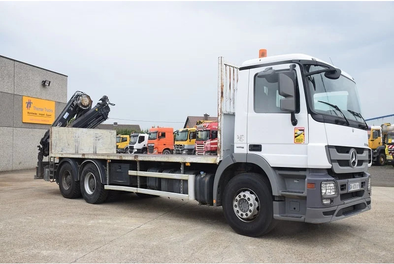 Mercedes-Benz Actros 2641 - Platforminis/ Bortinis sunkvežimis, Sunkvežimis su kranu: foto 5 Mercedes-Benz Actros 2641 - Platforminis/ Bortinis sunkvežimis, Sunkvežimis su kranu: foto 5