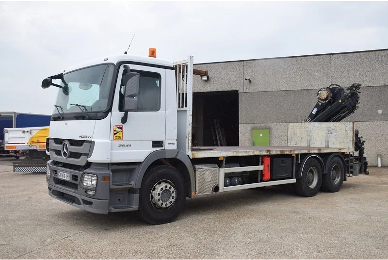 Mercedes-Benz Actros 2641 - Platforminis/ Bortinis sunkvežimis, Sunkvežimis su kranu: foto 3 Mercedes-Benz Actros 2641 - Platforminis/ Bortinis sunkvežimis, Sunkvežimis su kranu: foto 3