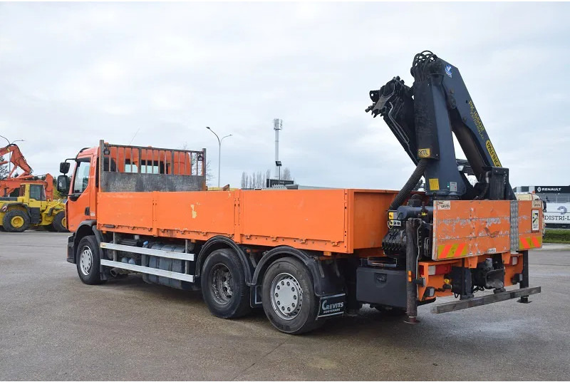 Renault Premium 410 - Platforminis/ Bortinis sunkvežimis, Sunkvežimis su kranu: foto 3 Renault Premium 410 - Platforminis/ Bortinis sunkvežimis, Sunkvežimis su kranu: foto 3