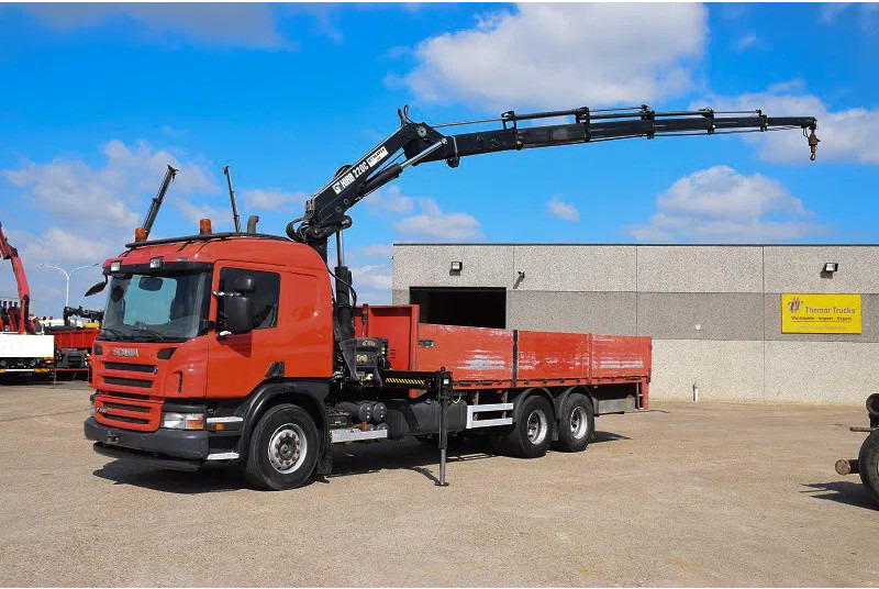 Scania P 380 HIAB 222 C - Sunkvežimis su kranu: foto 1 Scania P 380 HIAB 222 C - Sunkvežimis su kranu: foto 1