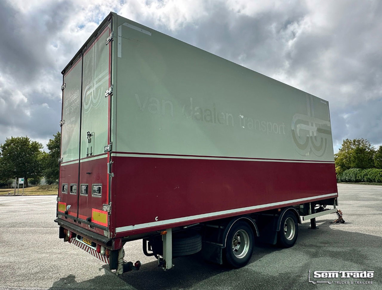 Burg 2 Axle VAN Beurden Isolated BOX TRS Cooling Good Condition Holland-Trailer - Refrižeratorius priekaba: foto 4 Burg 2 Axle VAN Beurden Isolated BOX TRS Cooling Good Condition Holland-Trailer - Refrižeratorius priekaba: foto 4