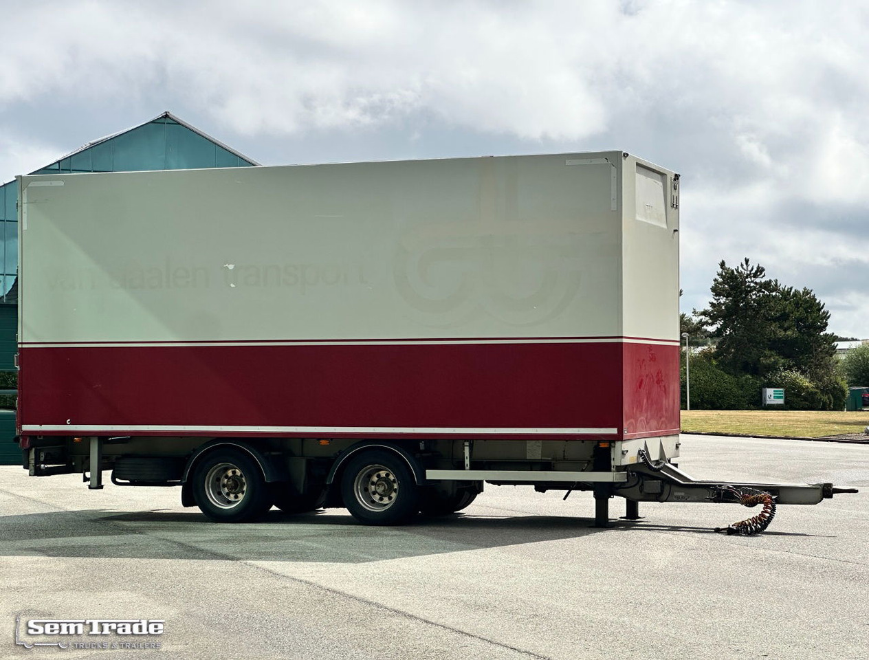 Burg 2 Axle VAN Beurden Isolated BOX TRS Cooling Good Condition Holland-Trailer - Refrižeratorius priekaba: foto 5 Burg 2 Axle VAN Beurden Isolated BOX TRS Cooling Good Condition Holland-Trailer - Refrižeratorius priekaba: foto 5