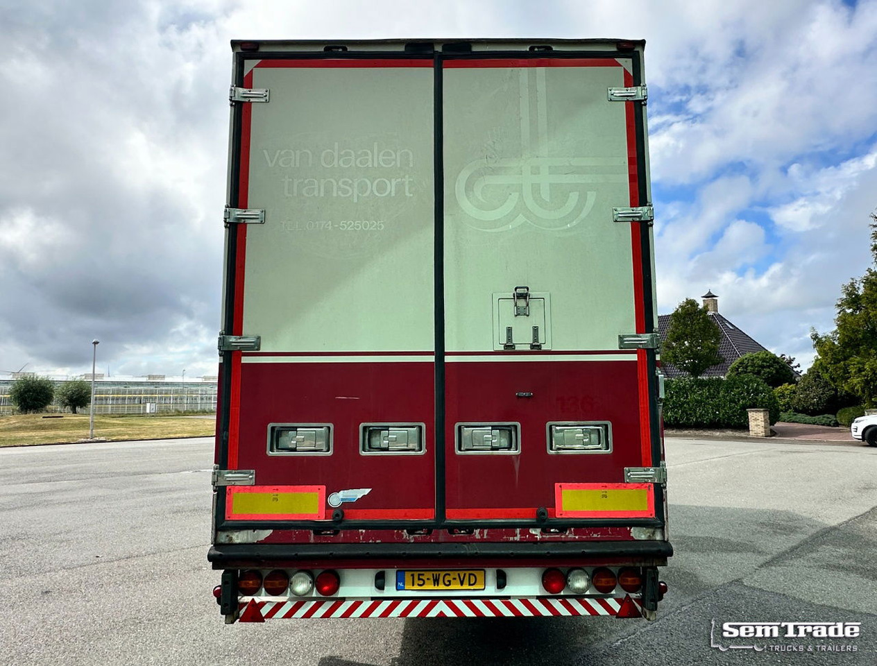 Burg 2 Axle VAN Beurden Isolated BOX TRS Cooling Good Condition Holland-Trailer - Refrižeratorius priekaba: foto 3 Burg 2 Axle VAN Beurden Isolated BOX TRS Cooling Good Condition Holland-Trailer - Refrižeratorius priekaba: foto 3