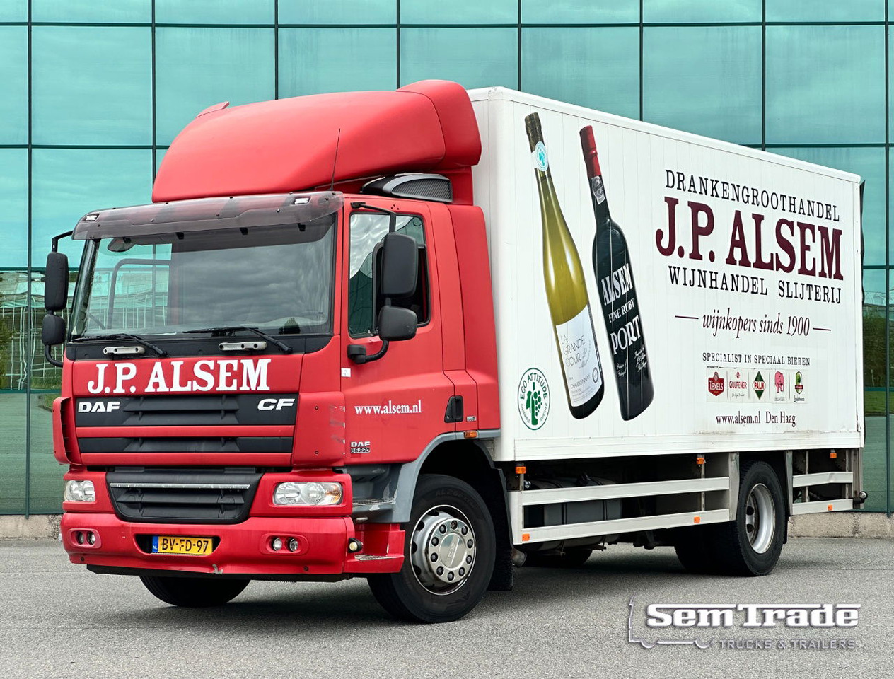 DAF CF 65.220 Euro 5 Only 394.000 KM Beautiful BOX Holland Truck - Furgonas sunkvežimis: foto 1 DAF CF 65.220 Euro 5 Only 394.000 KM Beautiful BOX Holland Truck - Furgonas sunkvežimis: foto 1