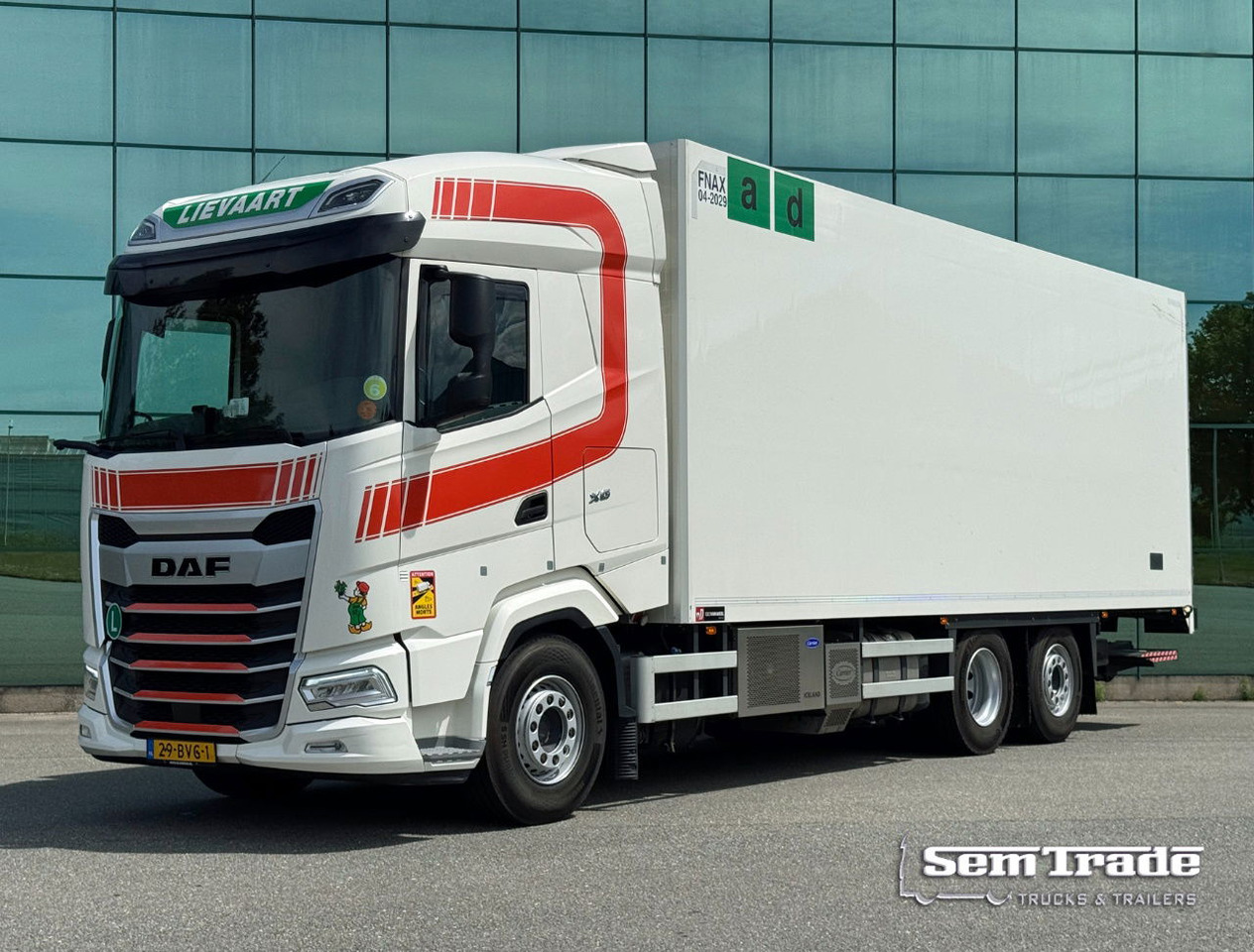 DAF XG 480 FAR 475.000 KM Carrier TRS Iceland 815 x 250 x 275 CM Inside Tail Lift NL Truck - Refrižeratorius sunkvežimis: foto 1 DAF XG 480 FAR 475.000 KM Carrier TRS Iceland 815 x 250 x 275 CM Inside Tail Lift NL Truck - Refrižeratorius sunkvežimis: foto 1